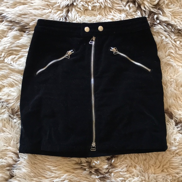 rag and bone racer skirt